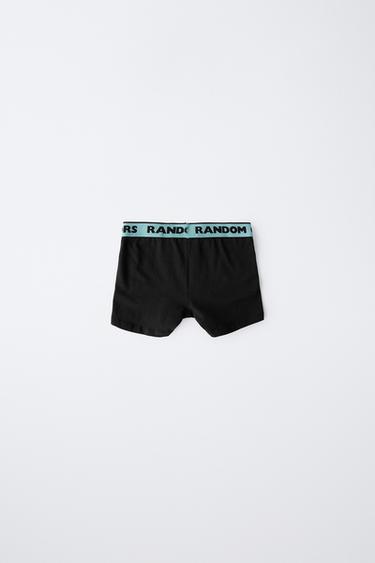 6-14 ANS/ LOT DE TROIS BOXERS À INSCRIPTION - Multicolore de Zara - Image 3