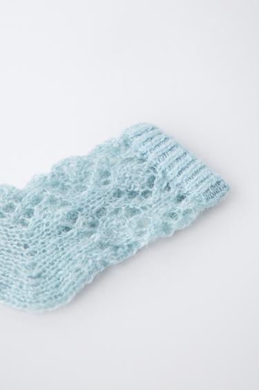 OPENWORK SOCKS - Pastel blue by Zara - Image 1