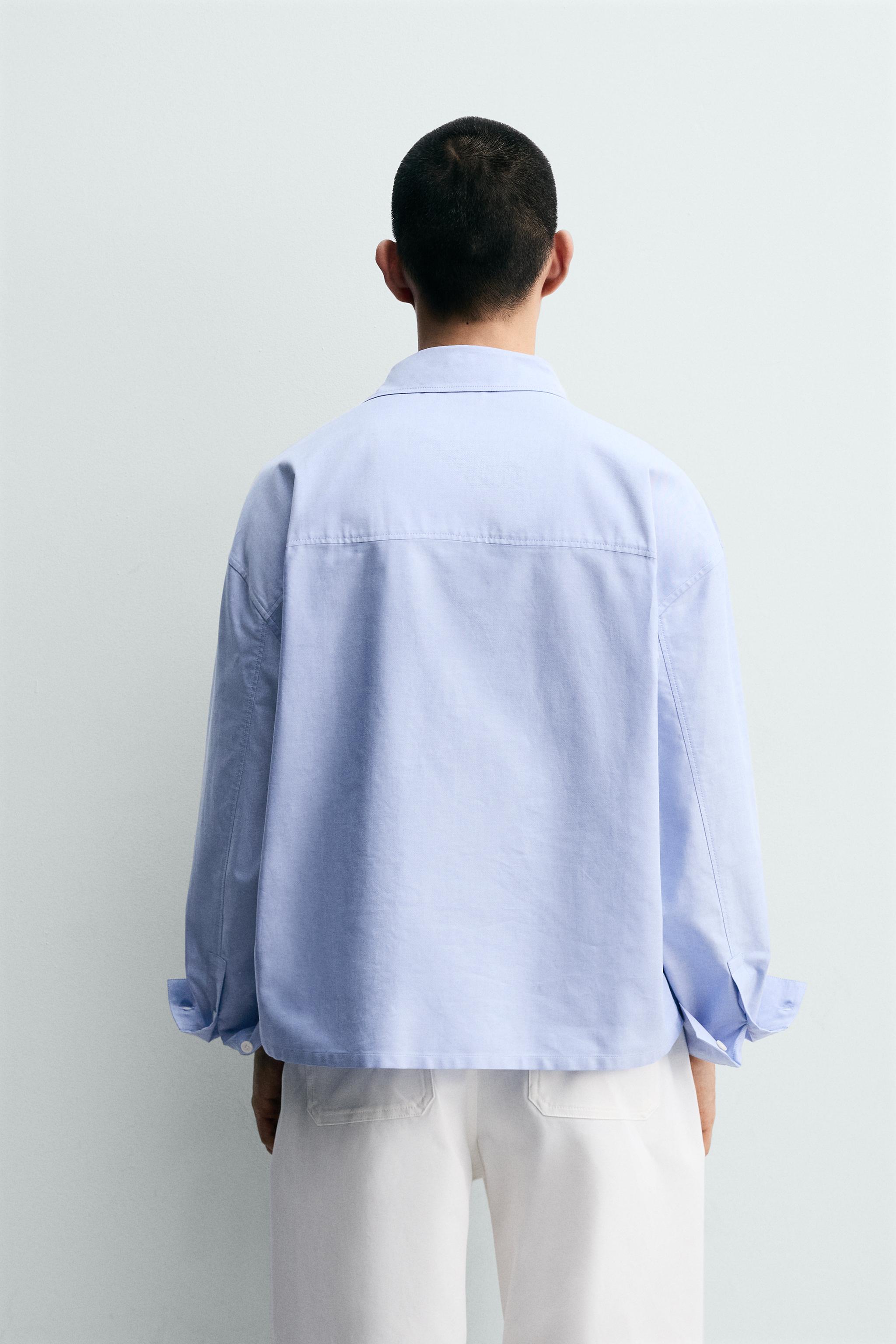 CHEMISE OXFORD COUPE BOXY