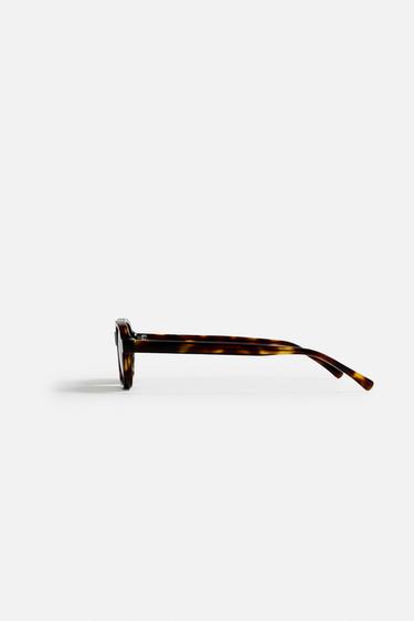 RECTANGULAR SUNGLASSES - Tortoiseshell by Zara - Image 3