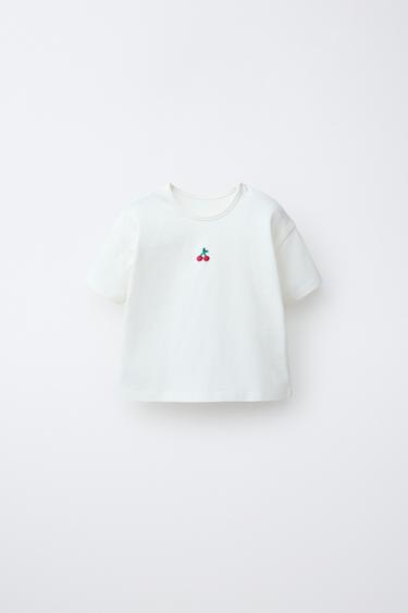2-PACK OF FRUIT T-SHIRTS - Pink by Zara - Image 1