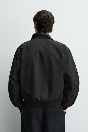 BLOUSON TECHNIQUE DÉPERLANT - Noir de Zara - Image 2