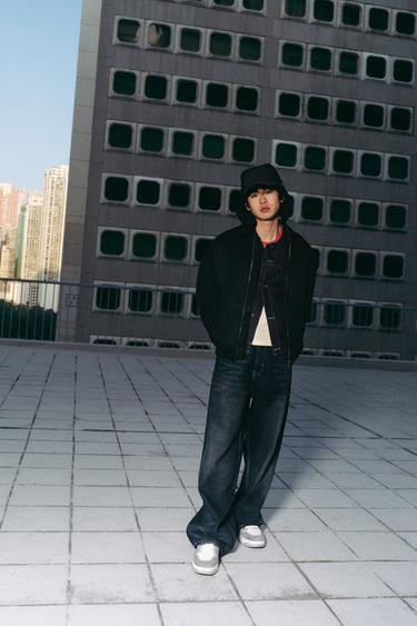 RELAXED FIT DENIM JACKET - Indigo by Zara