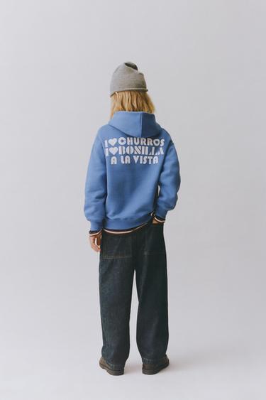 DESSUADORA CAPUTXA BONILLA A LA VISTA ® X ZARA - Blau de Zara