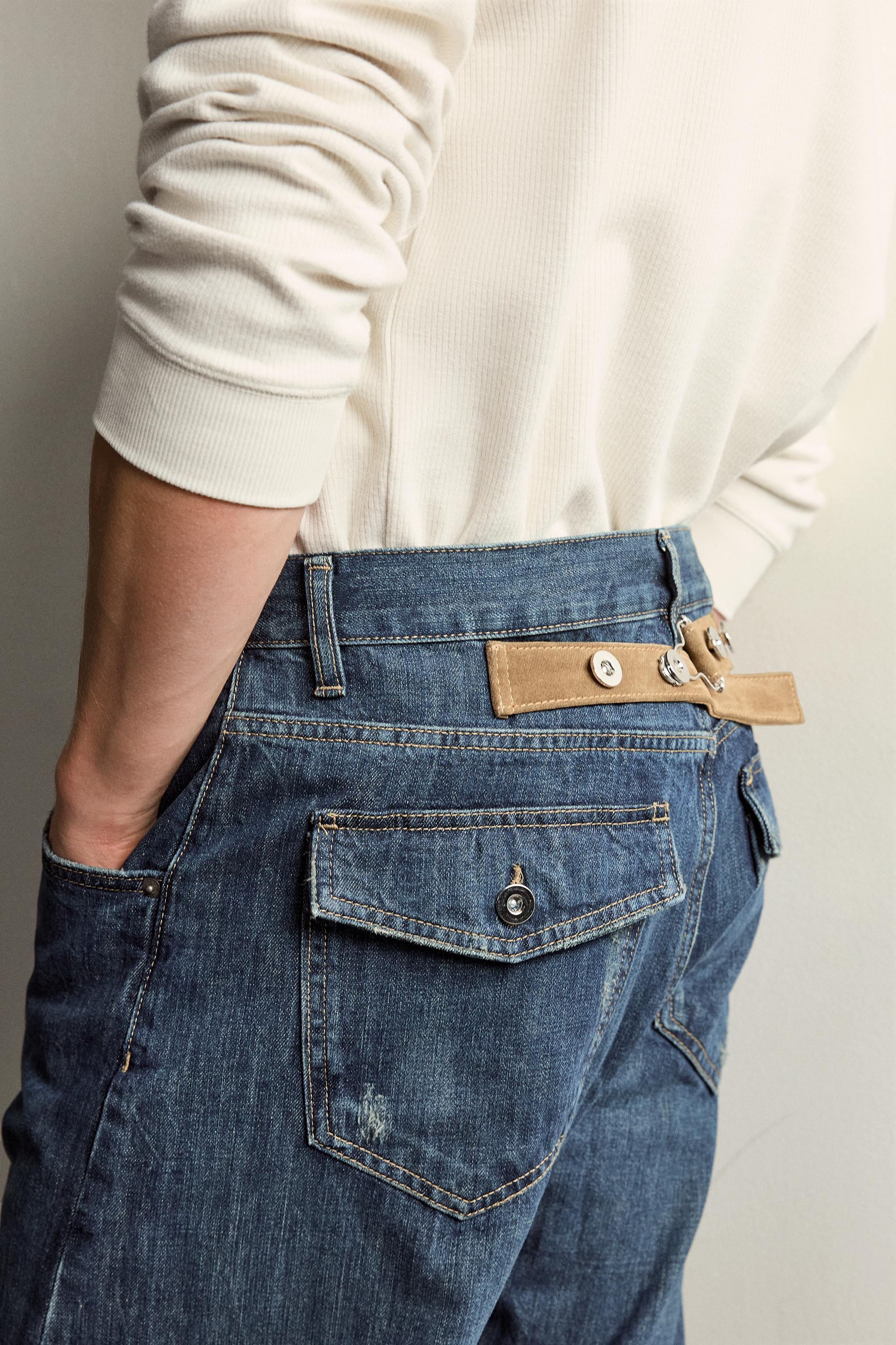 JEANS BARREL FIT COUTURE TOURNÉE
