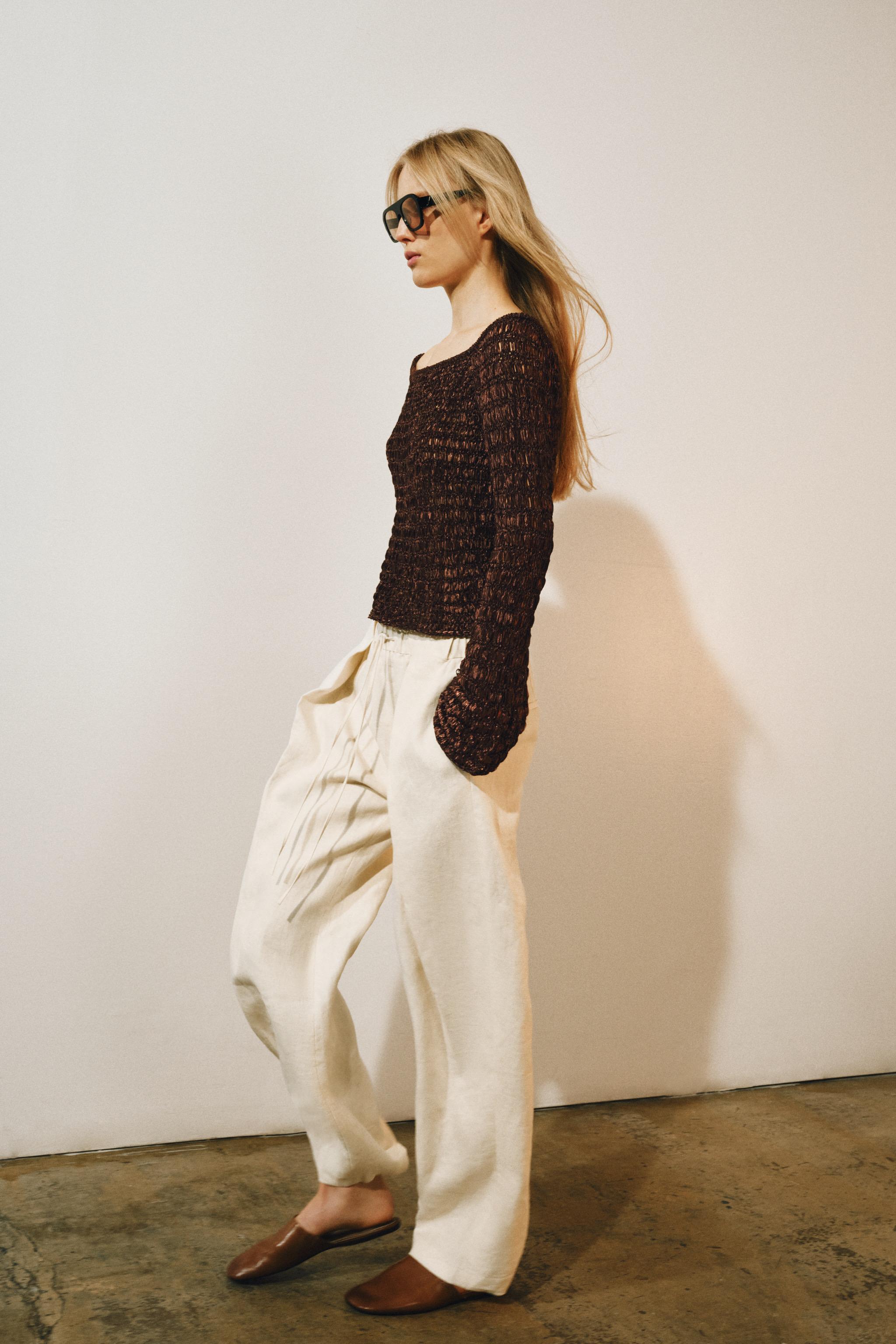 Женские свитеры Zara BOAT NECK KNIT JUMPER — фото 2