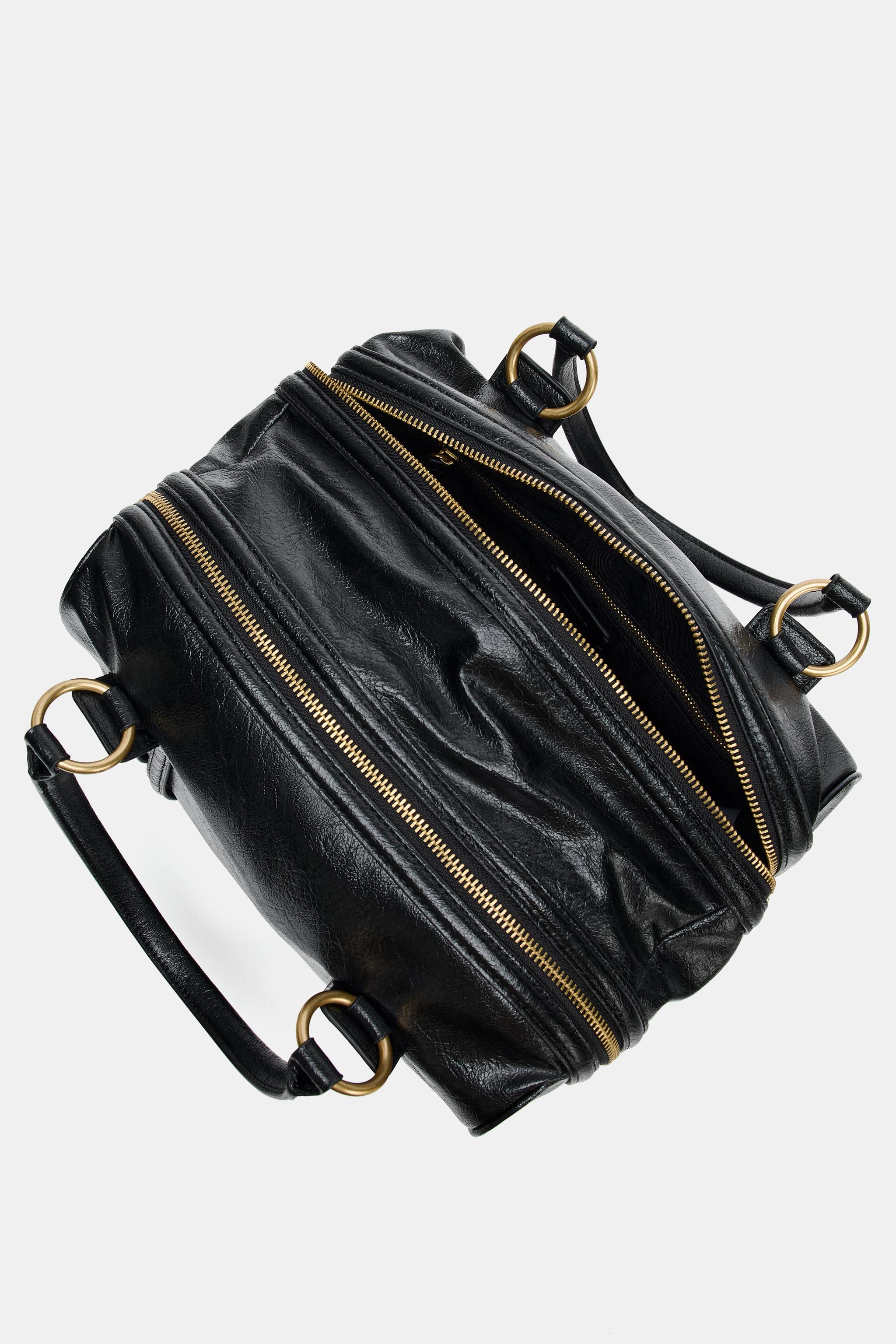 メタルディテールショルダーバッグ - ブラック | ZARA Japan / 日本
