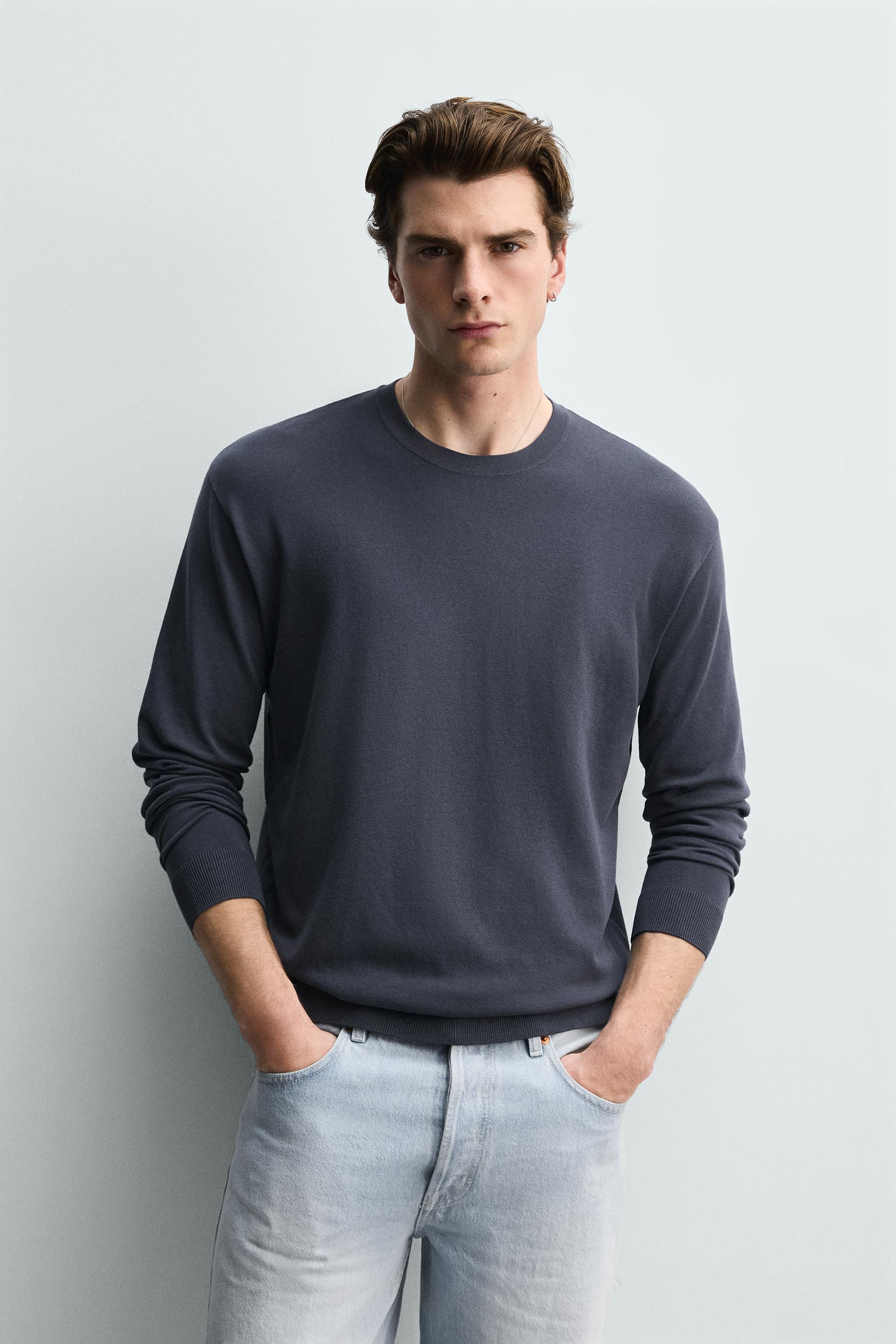 VISCOSE BLEND SWEATER