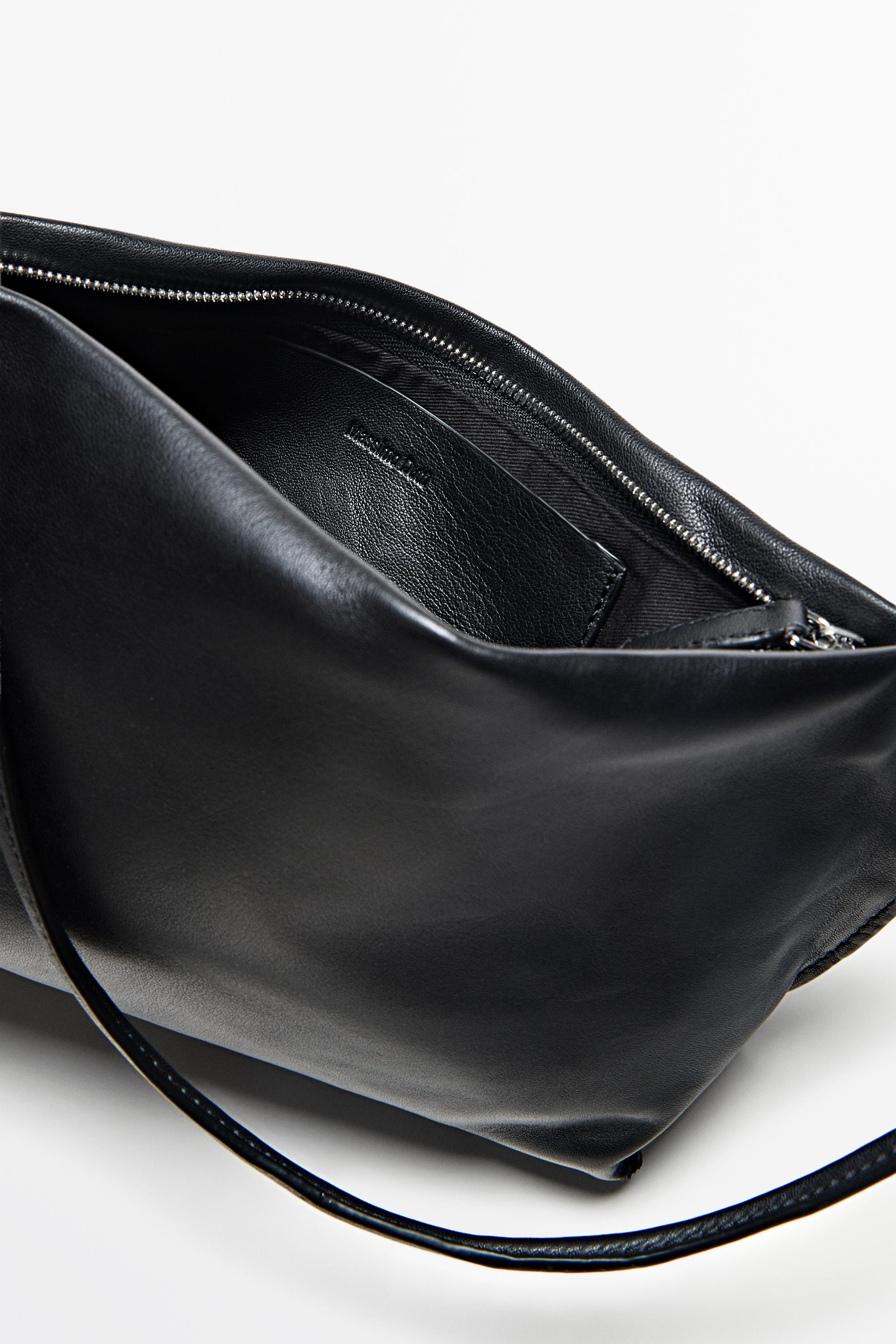 Mini nappa leather shoulder bag
