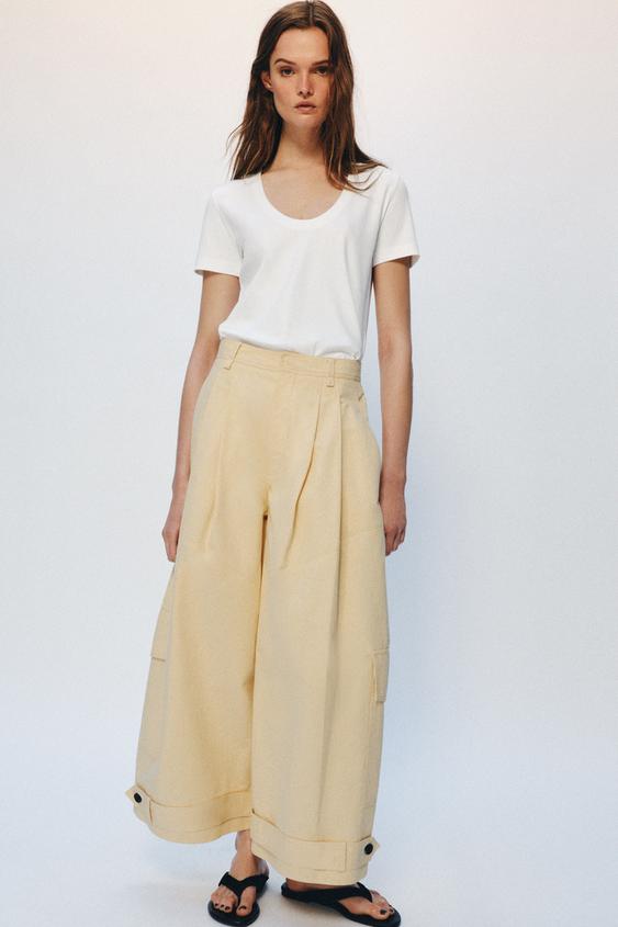 SHORT SLEEVE INTERLOCK T-SHIRT from Zara - $29.90