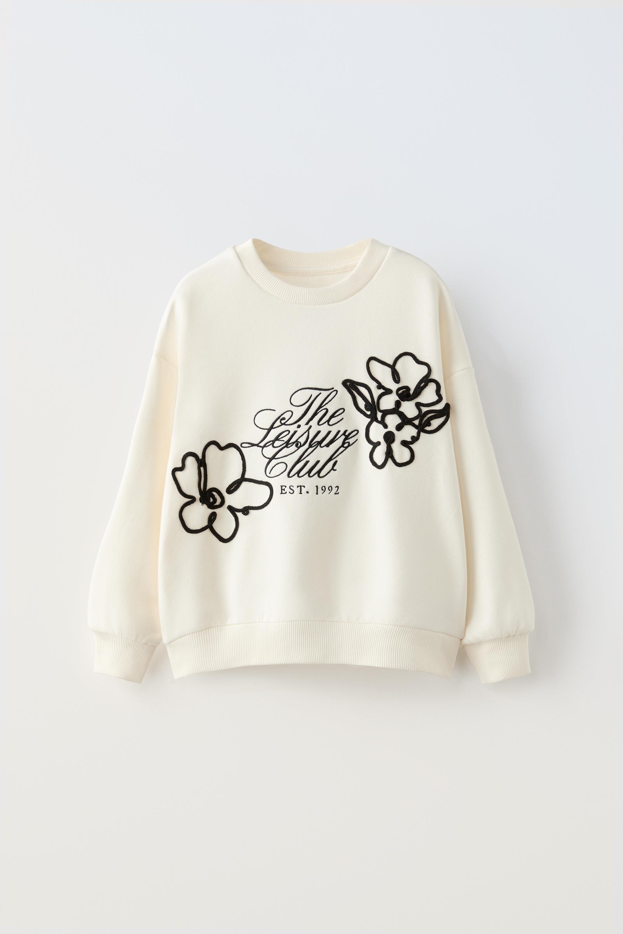 Floral jumper zara best sale