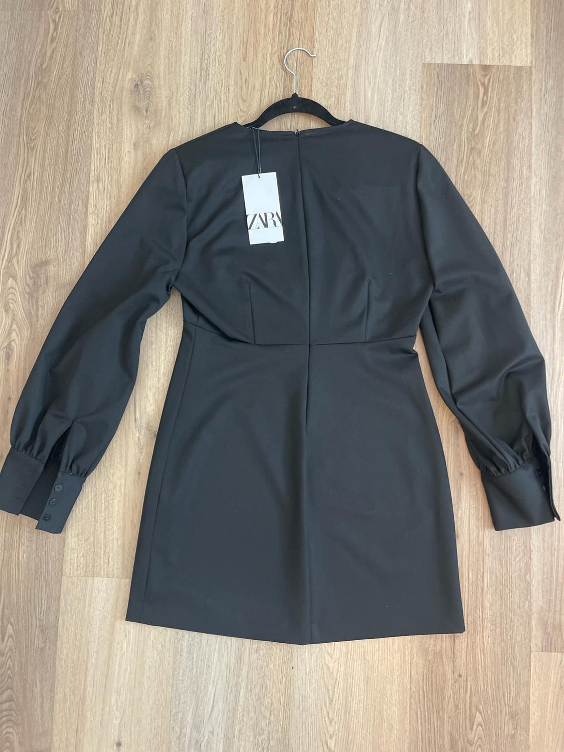 BALLOON SLEEVE DRESS - Image 3