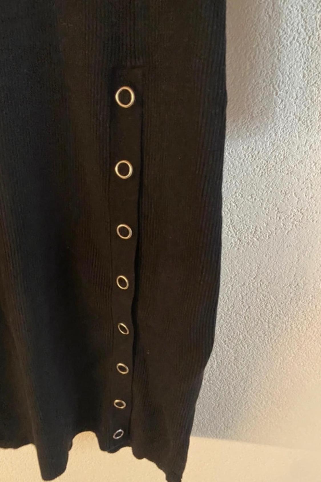 BUTTONED KNIT DRESS - Image 2