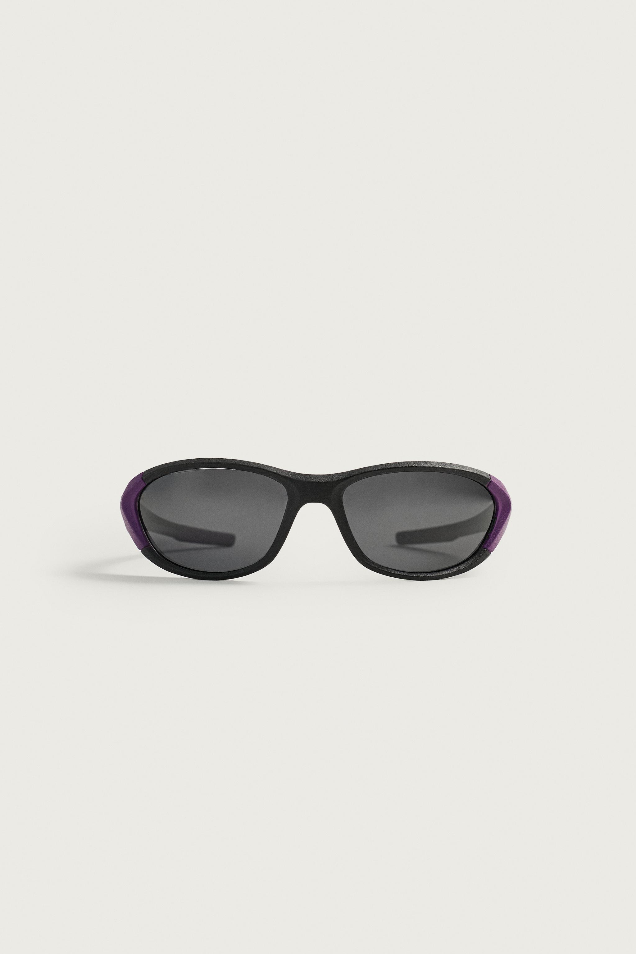 OVAL SUNGLASSES — Purple