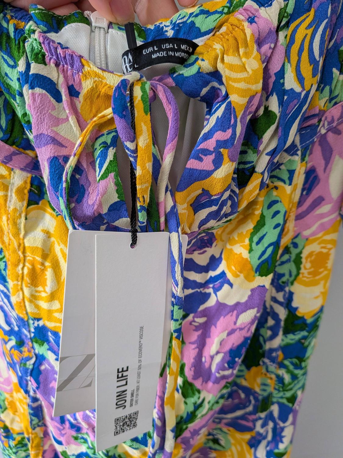 PRINTED CORSETRY-INSPIRED DRESS - Image 6