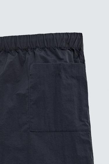 SHORT TECHNICAL BERMUDA SHORTS - Dark navy by Zara - Image 9