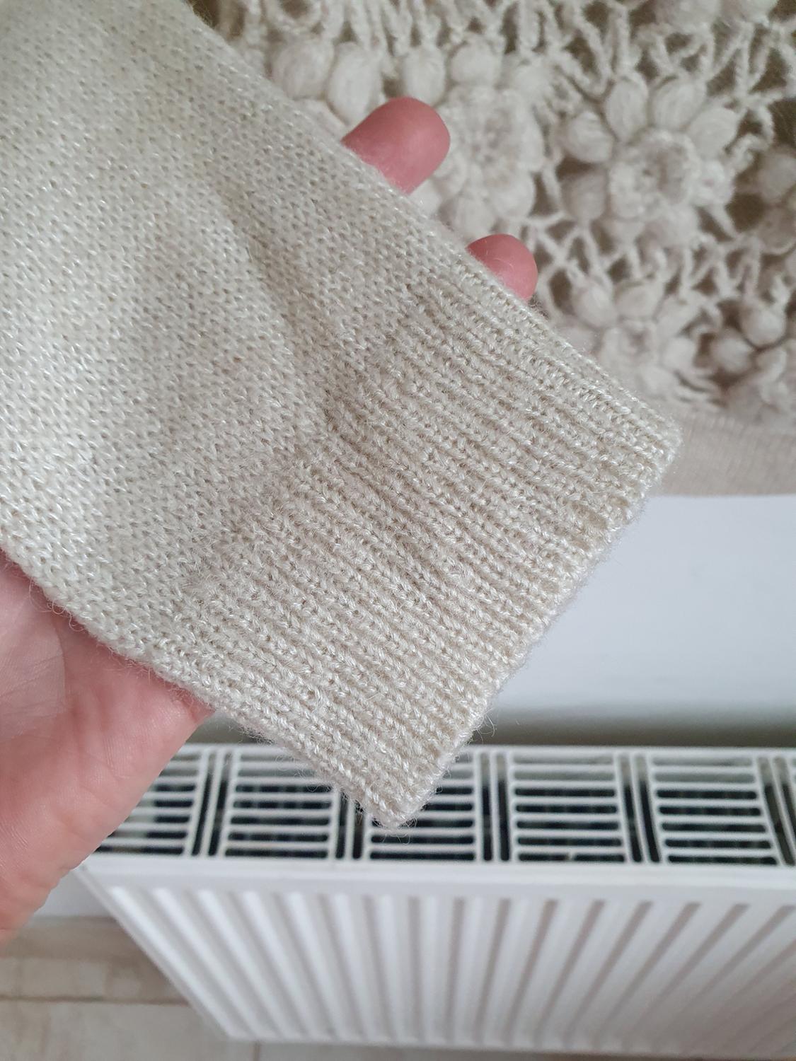 COMBINED CROCHET KNIT SWEATER - Image 5