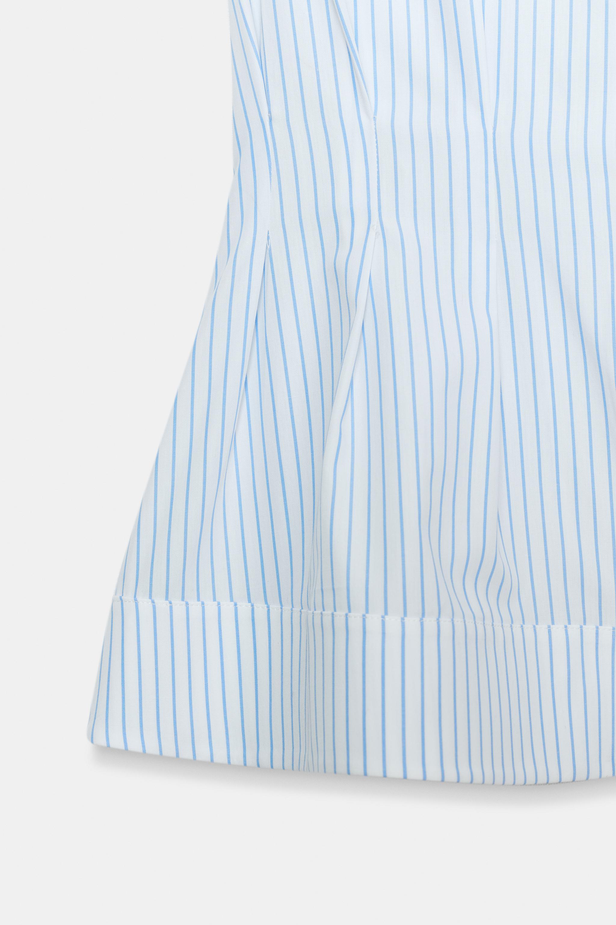 PLEATED SLEEVELESS SHIRT ZW COLLECTION
