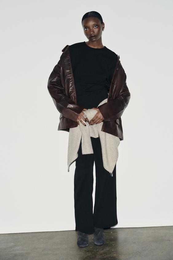 PULL EN MAILLE INTERLOCK À PINCES