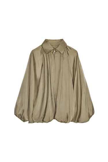 PUFFED BOMBER JACKET - ZW COLLECTION