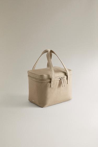 PORTABLE LUNCH BAG - Light beige by Zara - Image 1
