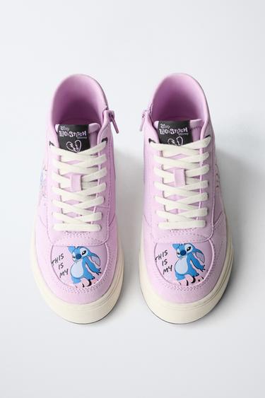 LILO & STITCH © DISNEY HIGH-TOP SNEAKERS - Purple by Zara - Image 4