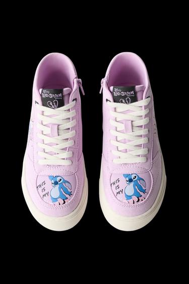 LILO & STITCH © DISNEY HIGH-TOP SNEAKERS - Purple by Zara