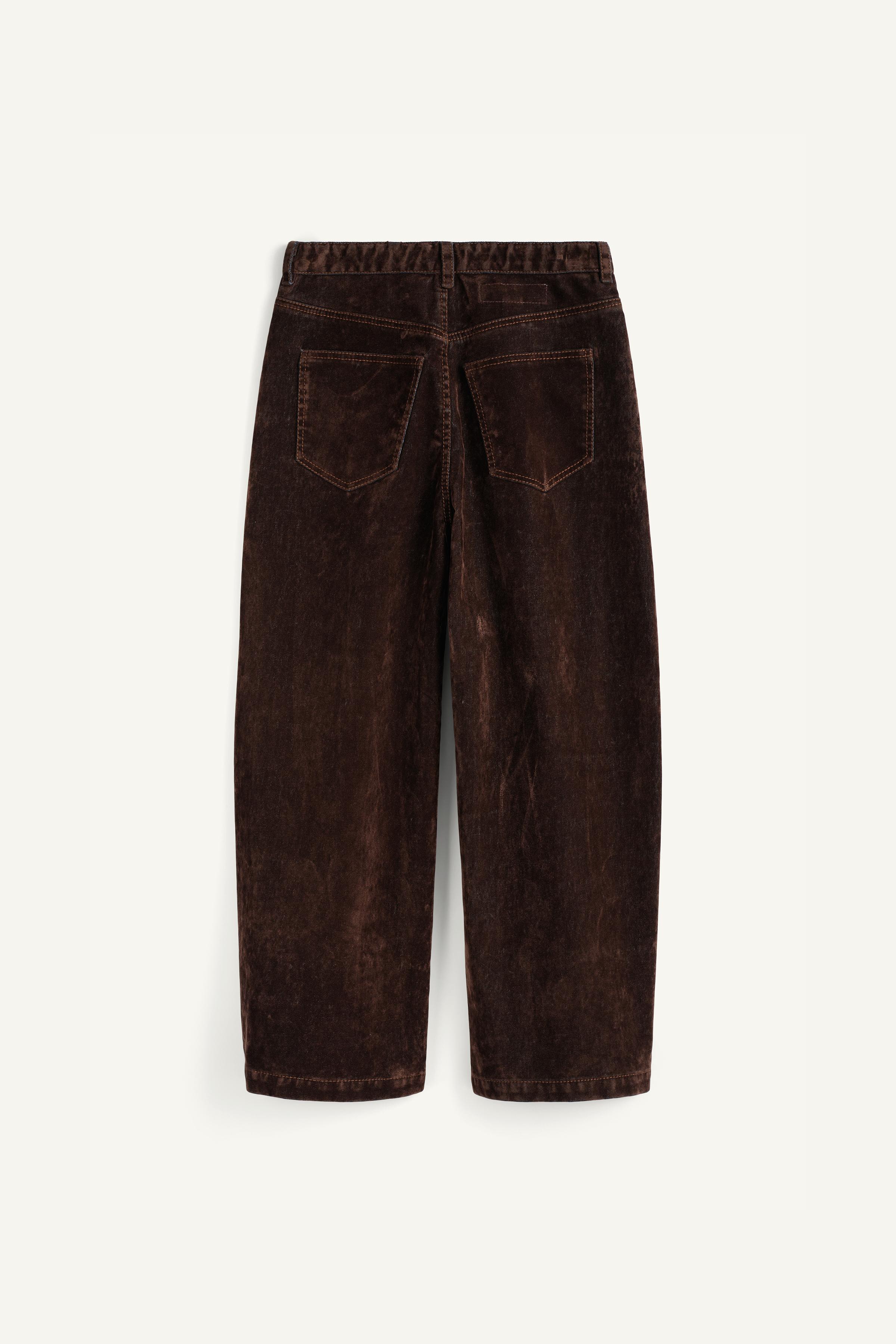 PANTALÓN WIDE LEG VELVET LIMITED EDITION