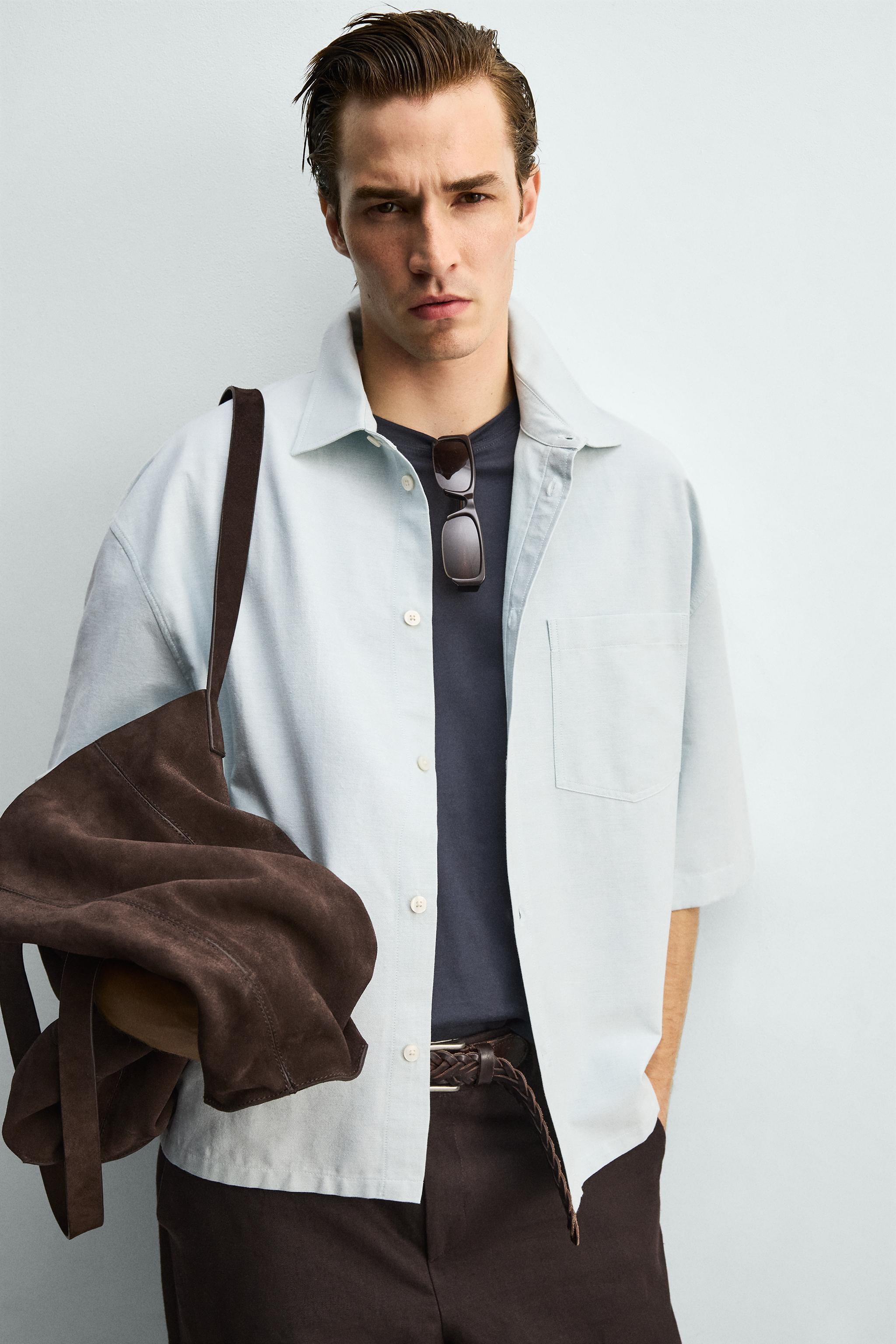 BOXY FIT SHIRT WITH POCKET