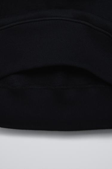 BEAR PRINT SWEATSHIRT - Black by Zara - Image 2