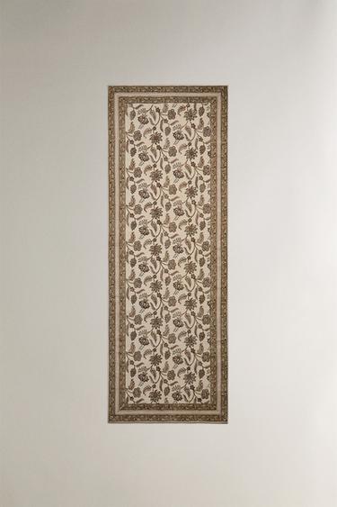 FLORAL PRINT RUG - Pink by Zara - Image 3