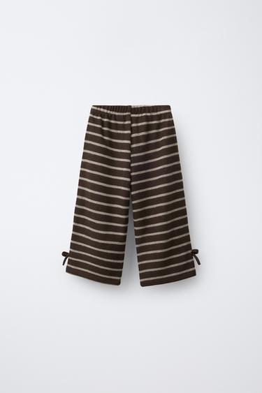 SOFT-TOUCH BOW CULOTTES - Dark brown by Zara - Image 1