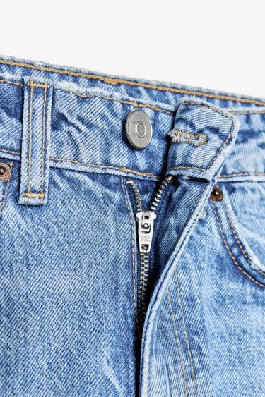 TRF MOM FIT HIGH-WAIST JEANS - Blue by Zara - Image 5