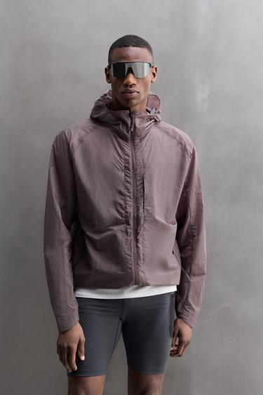 REFLEKTIERENDE WINDBREAKERJACKE - Violett von Zara