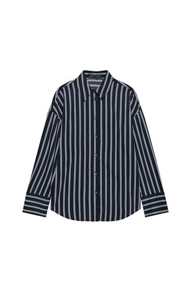 STRIPED SHIRT - Blue by Zara