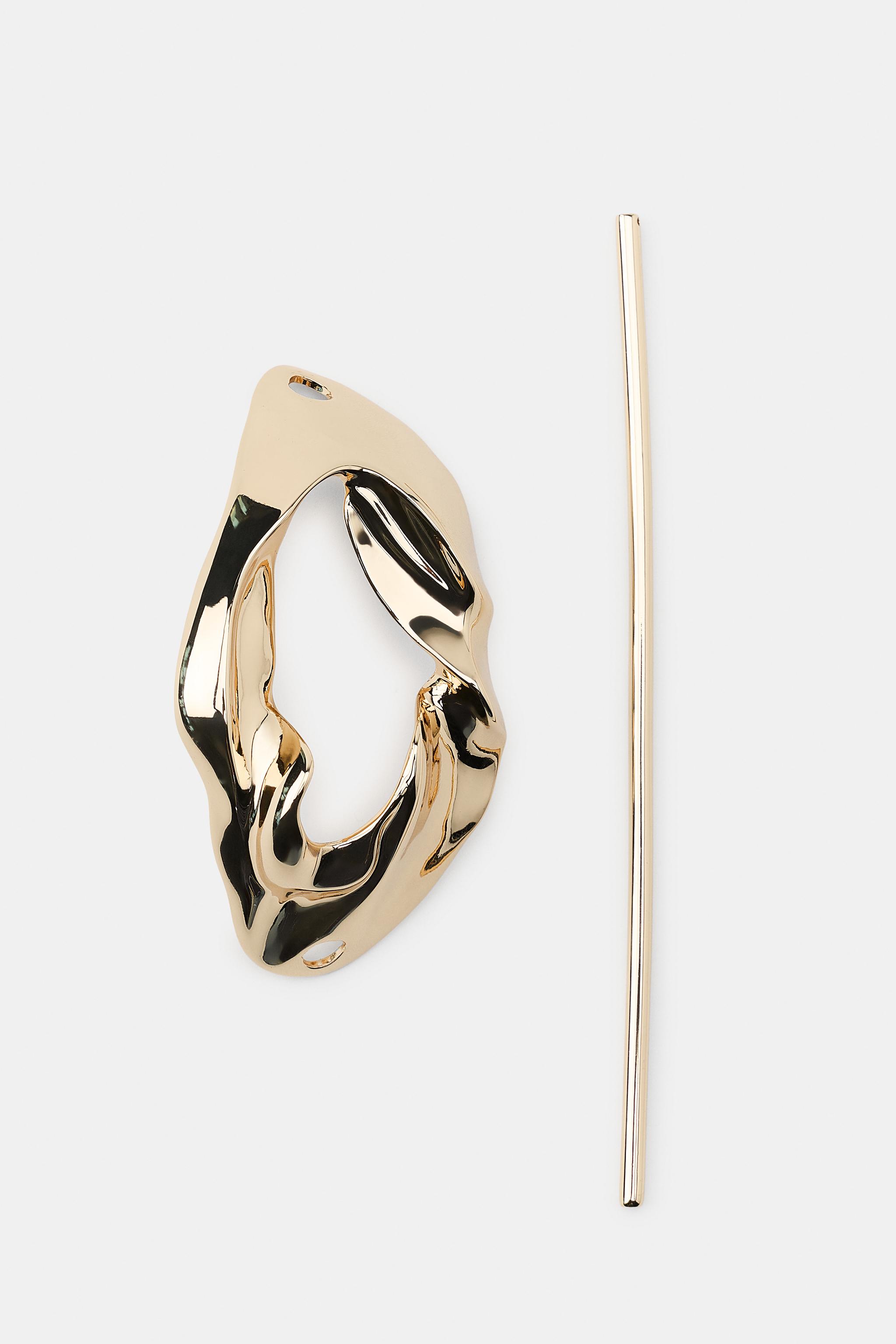 Женские аксессуары Zara METAL HAIR CLIP — фото 4