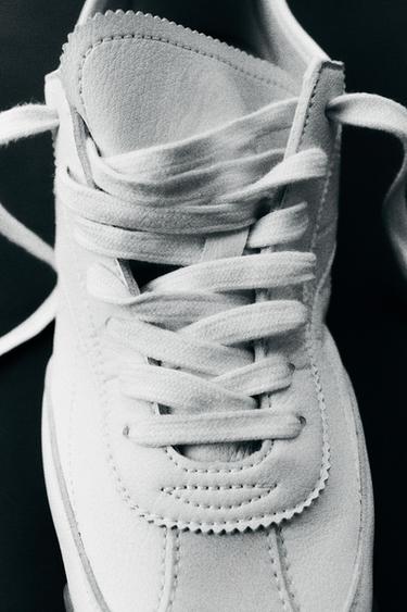 КРОССОВКИ В СТИЛЕ РЕТРО — Белый от Zara