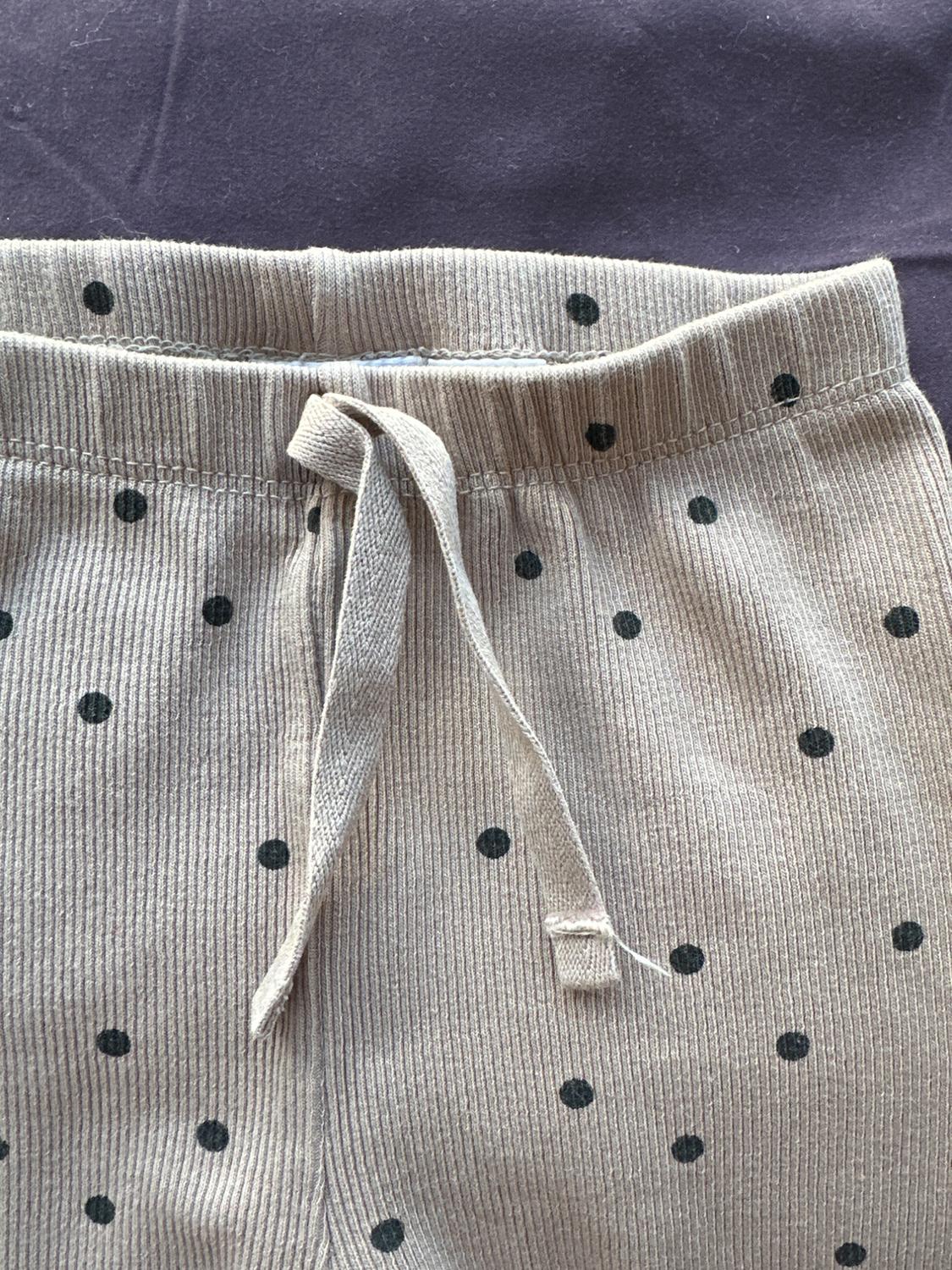 POLKA DOTS RIBBED LEGGINGS - Image 3