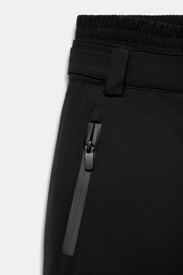 PANTALON À DOUBLE TAILLE RÉSISTANT À L'EAU TECHNOLOGIE RECCO® COLLECTION SKI - Noir de Zara - Image 7