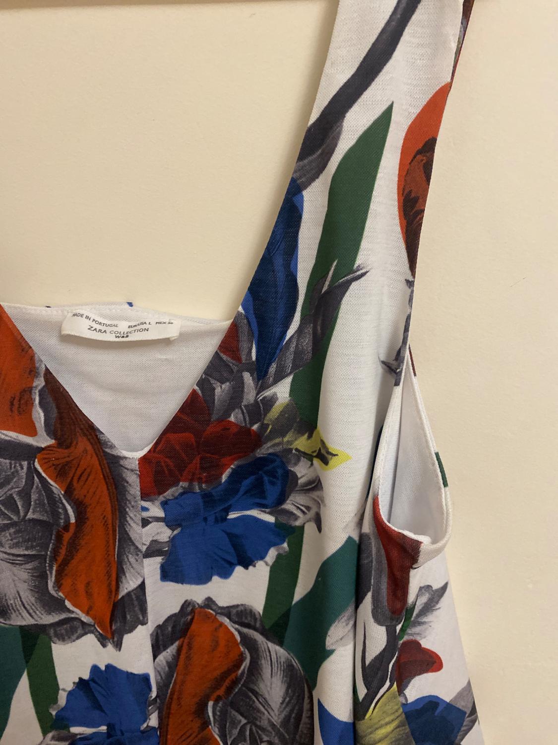 CAMISA DE VOLANTES CON ESTAMPADO - Image 3
