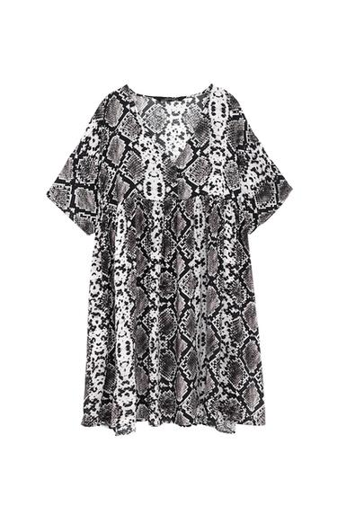 SNAKE PRINT DRESS