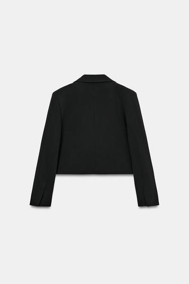 VESTE COURTE - Noir de Zara - Image 7