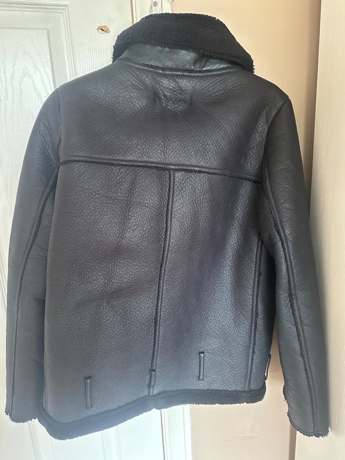 CONTRAST BIKER JACKET - Image 4