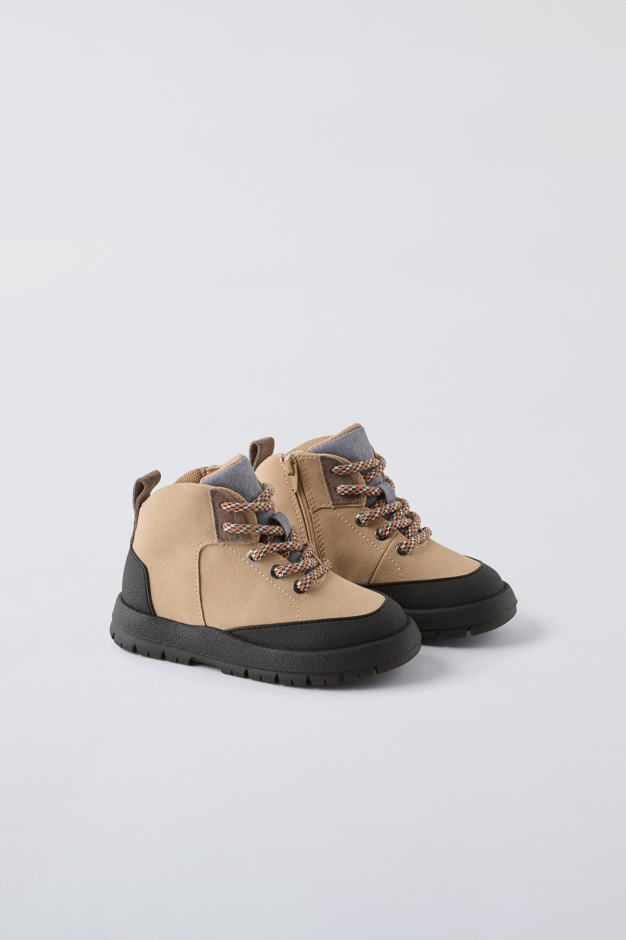 Bottes fashion lacets zara