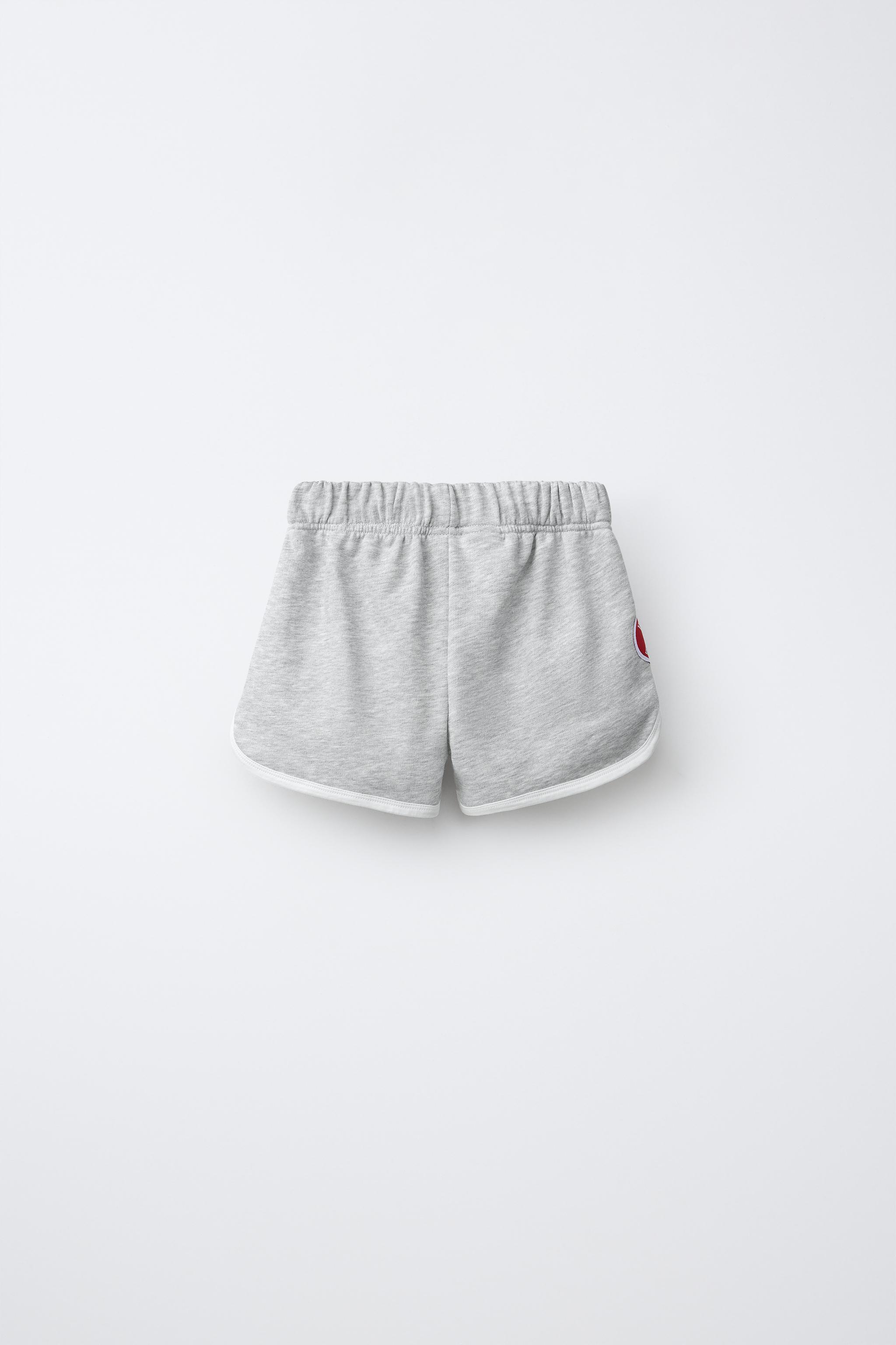 HELLO KITTY © SANRIO BERMUDA SHORTS — Grey marl