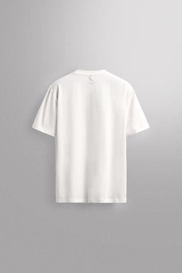 CAMISETA ALGODÓN ENTRENAMIENTO BÁSICA - Blanco de Zara