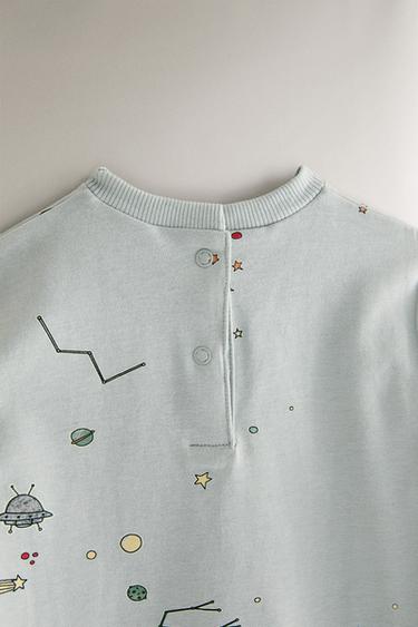 CHILDREN'S PLANET ROMPER - Light blue by Zara - Image 4