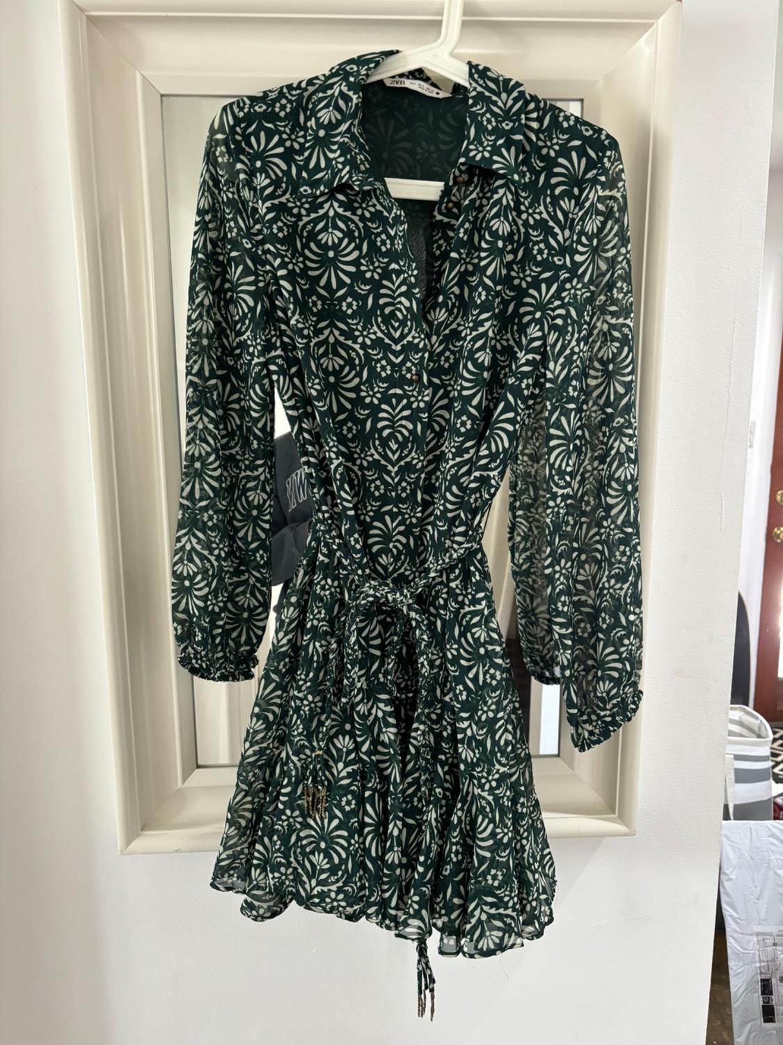 VESTIDO CAMISERO ESTAMPADO