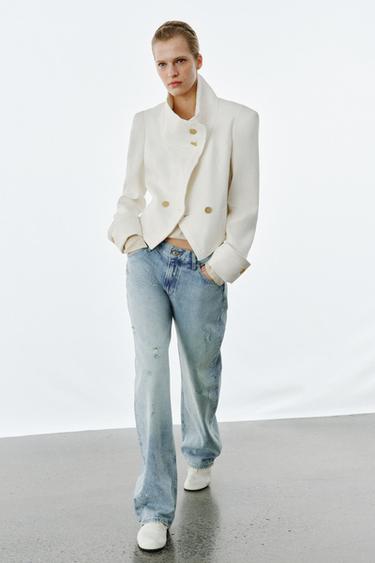 JEAN ZW COLLECTION RELAXED DROIT TAILLE BASSE - Bleu de Zara - Image 0