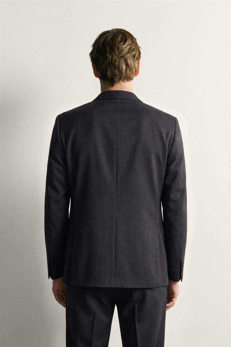 Blazer sastre de lana 100% de corte regular 3